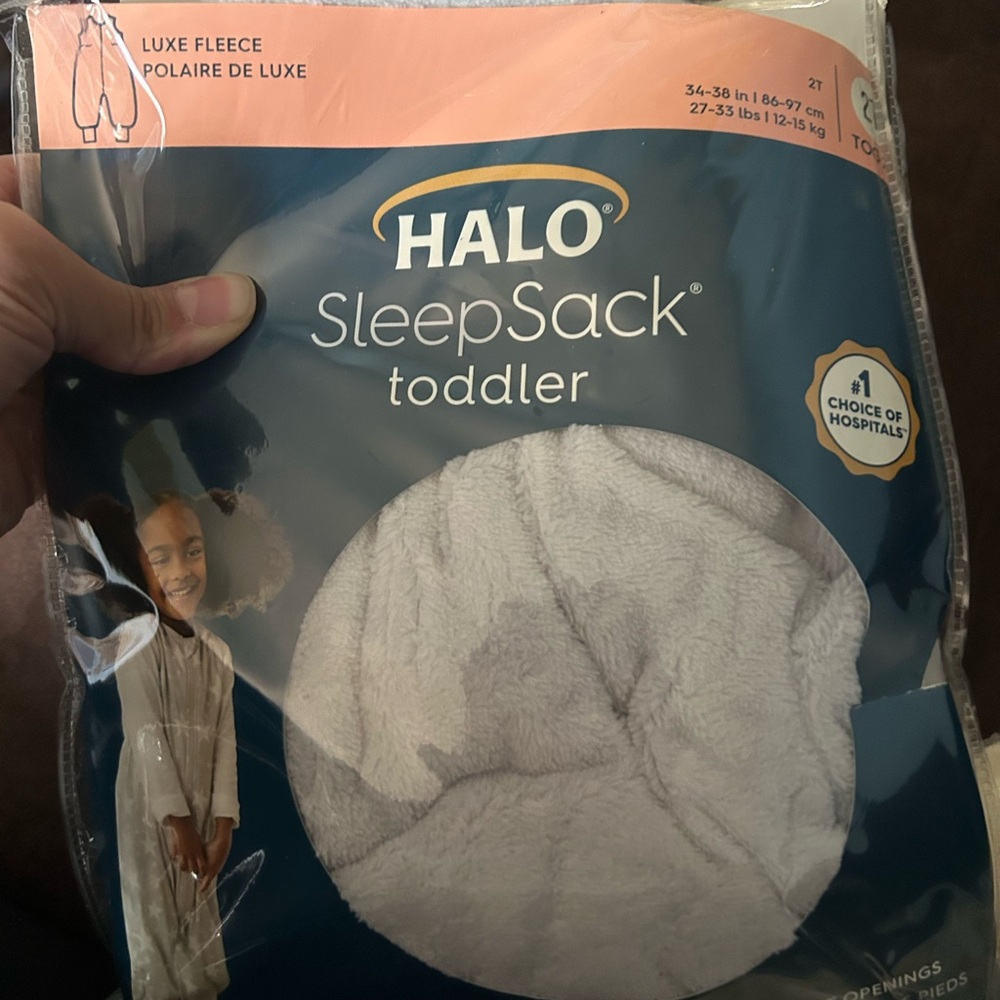 Halo SleepSack Toddler Luxe Fleece